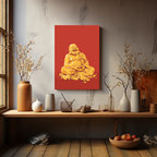 Laughing Buddha Gleeful Spirit - PrintKloud