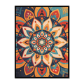 Tranquil Mandala Canvas for Meditation Room