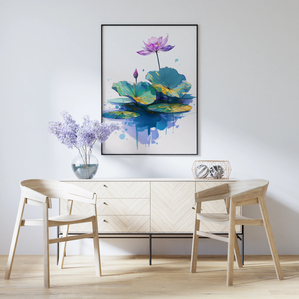 Enlightened Lotus Essence - PrintKloud
