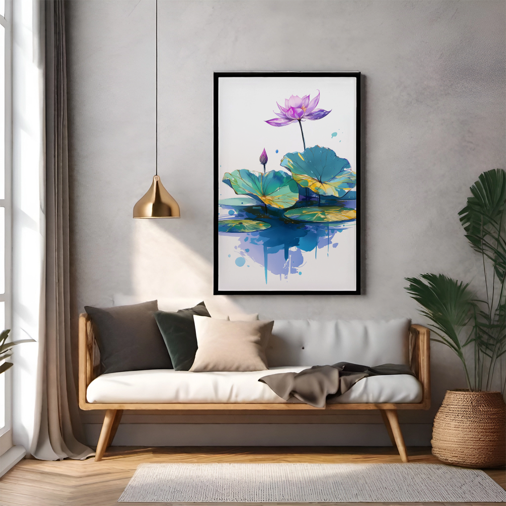 Enlightened Lotus Essence - PrintKloud