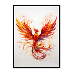 The Immortal Phoenix - Vastu painting for Growth & Positivity