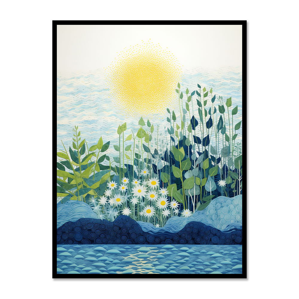 Awakening Radiance of Sunrise - Vastu Painting for Abundance and Prosperity