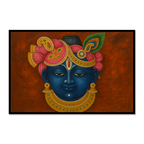 Srinathji Pichwai Art Print – Landscape with Divine Aura